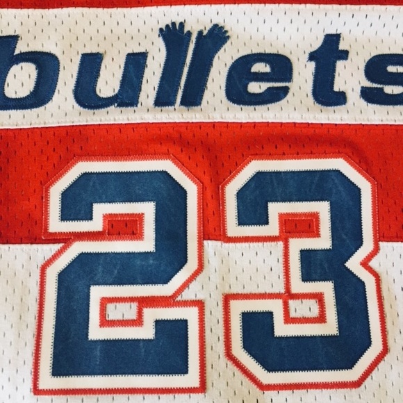 SOLD-RARE Nike Michael Jordan Bullets Jersey - Picture 5 of 6